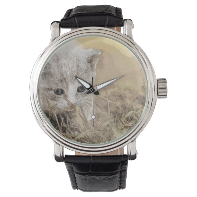 Cat, Pet, Cute Watch (Front)