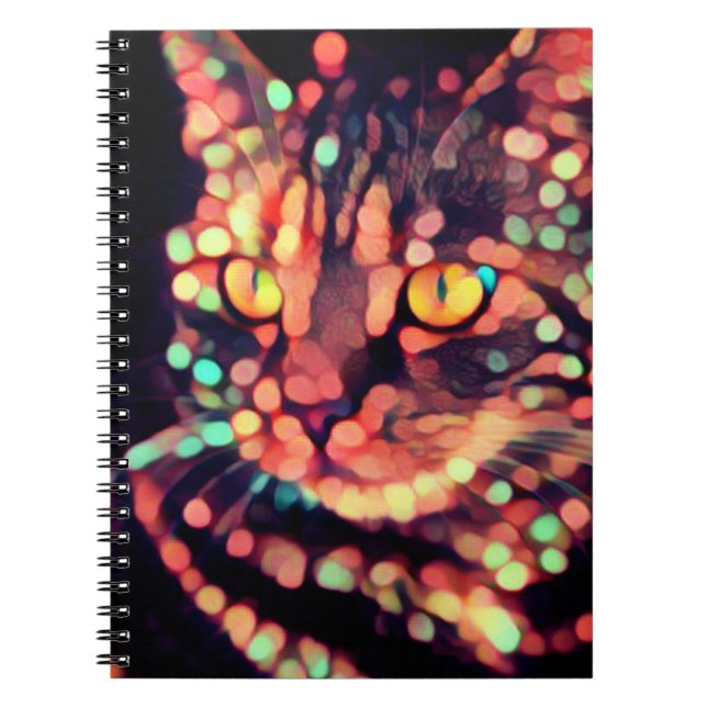 Cat, Pet, Feline Notebook (Front)