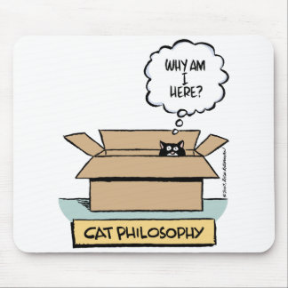 Cat Philosophy Mousepad