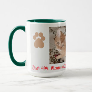 Cat Photo Humor Quotes and Cat's Paw Mug