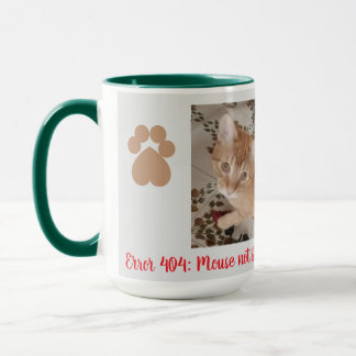 Cat Photo Humour Quotes and Cat's Paw Mug