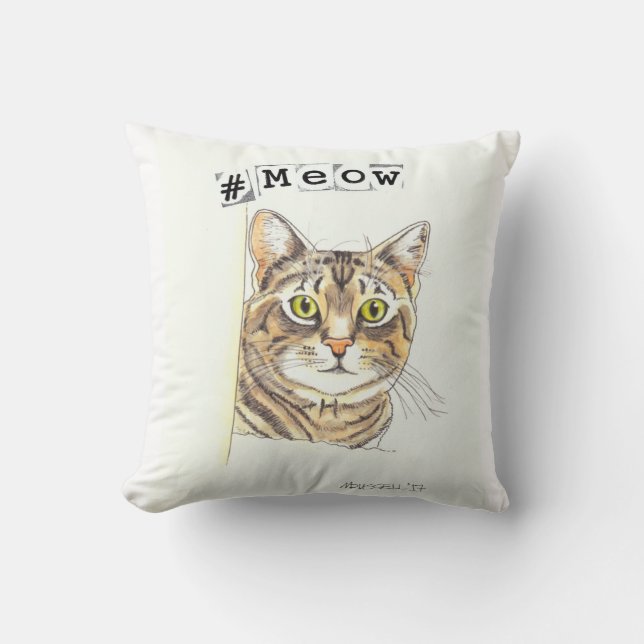 Cat Pillow (Front)