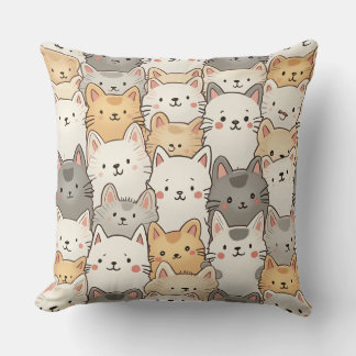 Cat pillow cushion