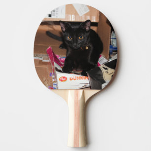 Cat Ping Pong Paddle