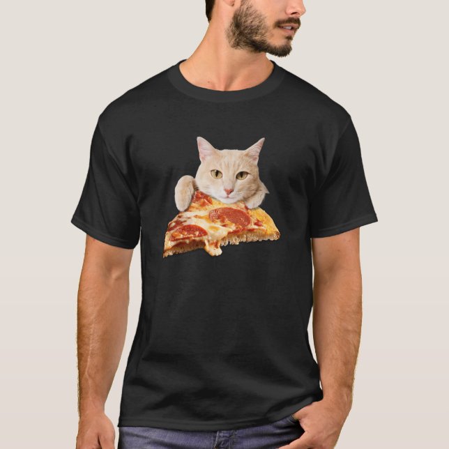 Cat Pizza T-Shirt (Front)