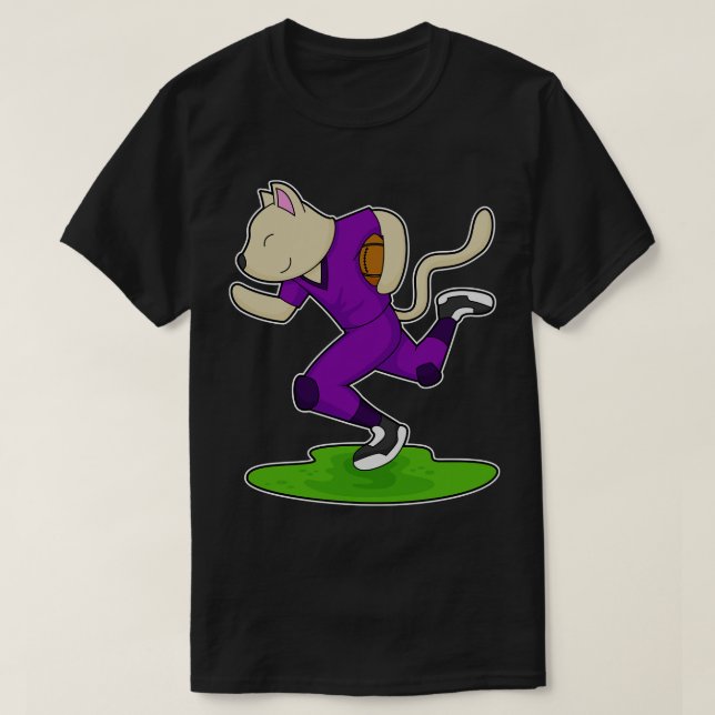 Cat  player T-Shirt (Design Front)