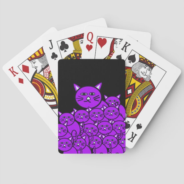 Cat Playing Card Deck (Back)