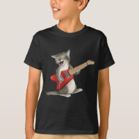 Cat Playing Guitar