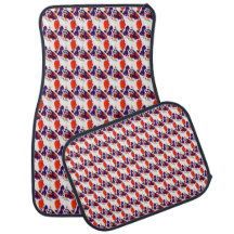 Cat Portrait – Bold Graphic Art Orange and Violet