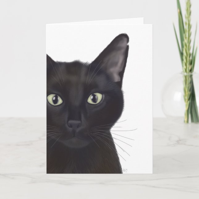 Cat, Portrait of Gus Card (Front)