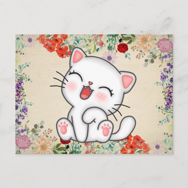 Cat Postcard (Front)