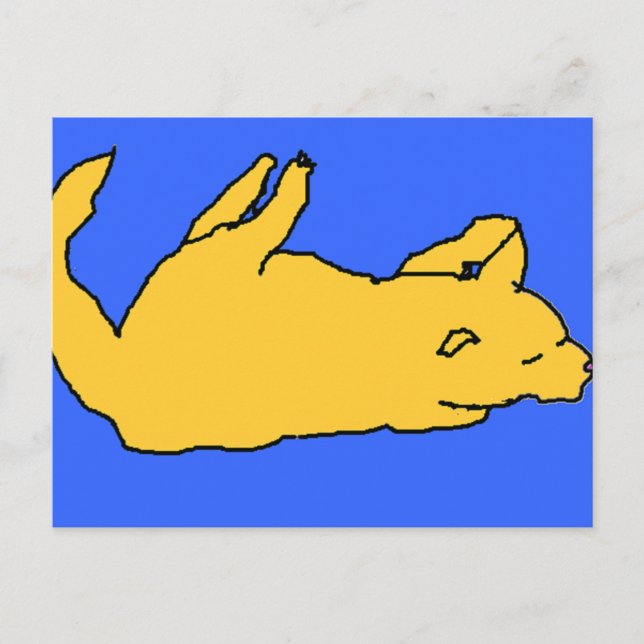 Cat postcard (Front)