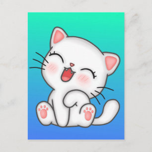 Cat Postcard