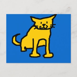 Cat postcard