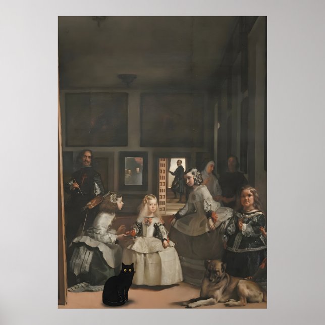 Cat Poster Meninas (Front)