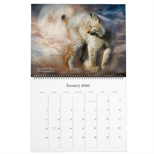 Cat Power Art Calendar 2012 (Jan 2026)