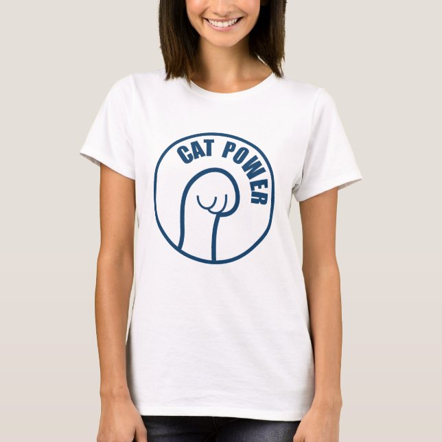 Cat Power T-Shirt (Front)