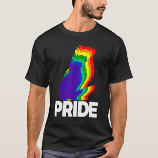 Cat Pride Cat Rainbow Colour Cat Kitten 9 T-Shirt