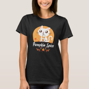 Cat Pumpkin Spice Cute Its Fall Yall Pumpkin Autum T-Shirt