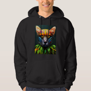 Cat Punk Cyborg Men Women Boys Girls 3 Hoodie