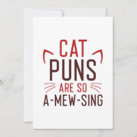 Cat Puns Are So Amewsing