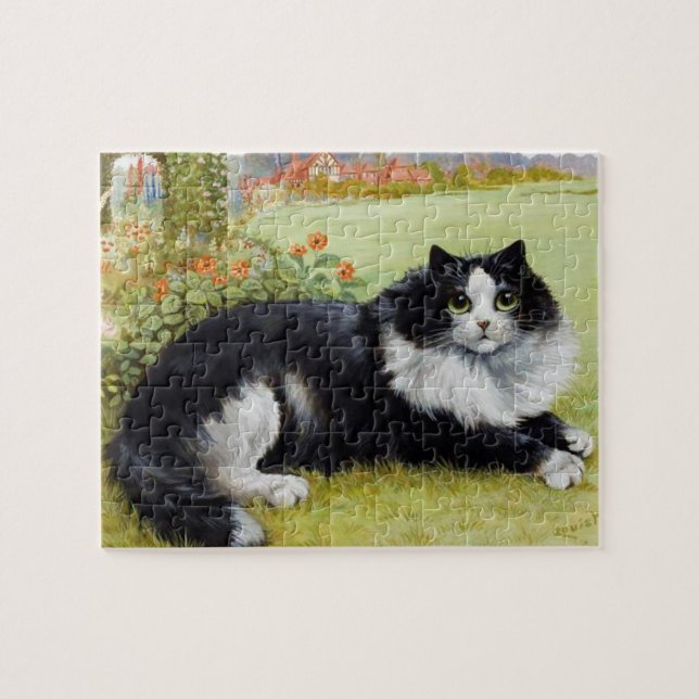 Cat Puzzle, Louis Wain Cats Jigsaw Puzzle (Horizontal)