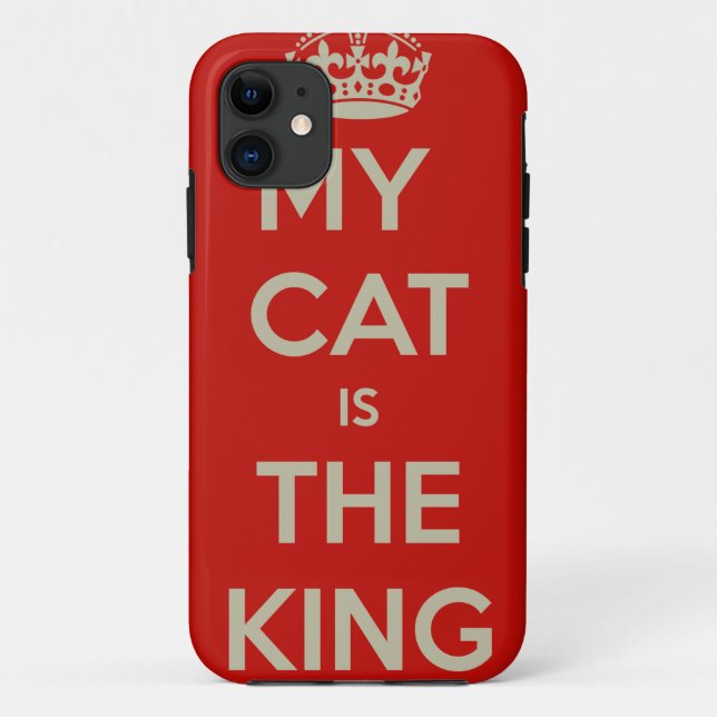 Cat Qoute Case-Mate iPhone Case (Back)