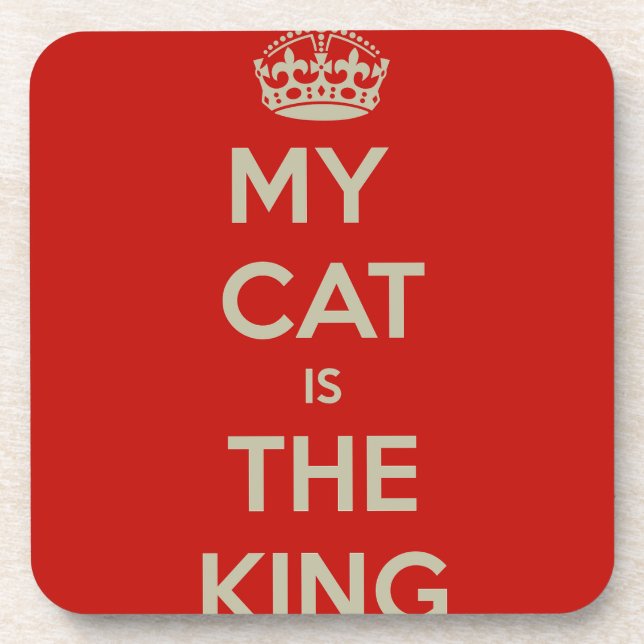 Cat Qoute Coaster (Front)