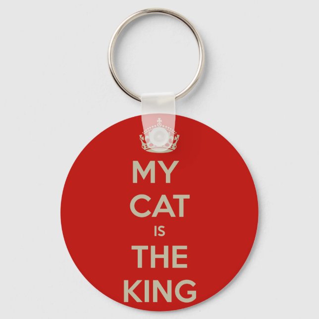 Cat Qoute Keychain (Front)