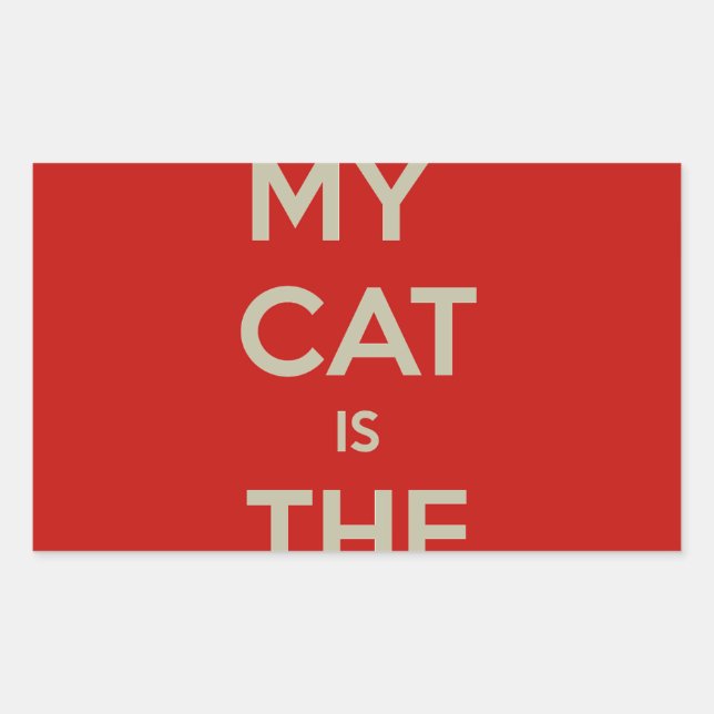 Cat Qoute Sticker (Front)