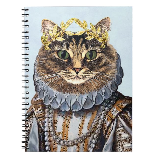 Cat Queen 2 Notebook (Front)