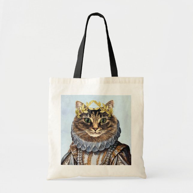 Cat Queen 2 Tote Bag (Front)