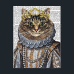 Cat Queen Postcard<br><div class="desc">Pets</div>