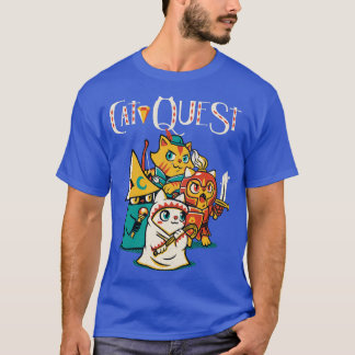 Cat Quest Rpg Cats Video Game T-Shirt