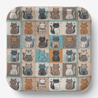Cat Quilt Design