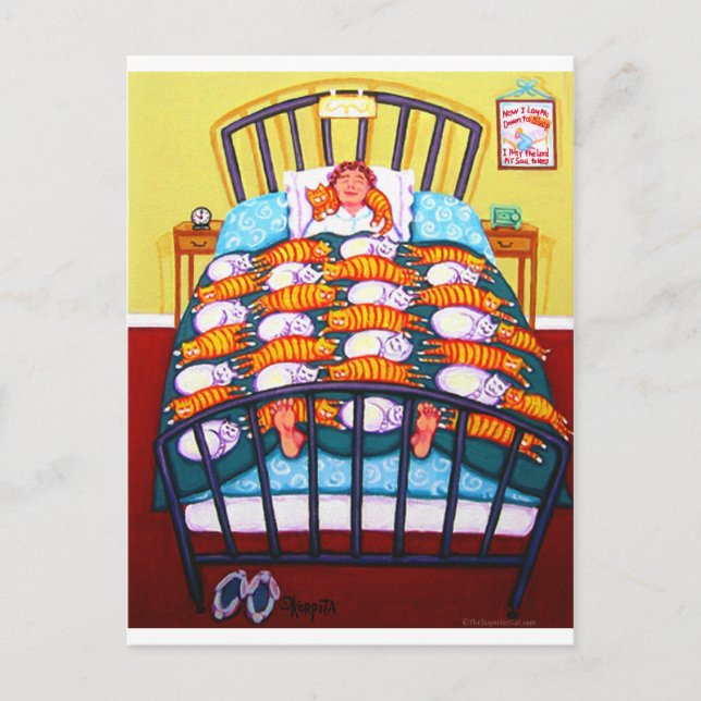 Cat Quilt Postcard (Front)