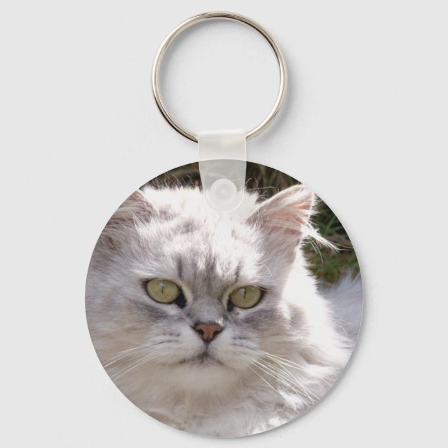 Cat (Ragamuffin) Keychain (Front)