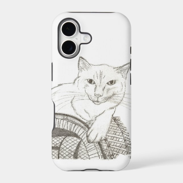 Cat Ragdoll Portrait iPhone 5 Case (Back)