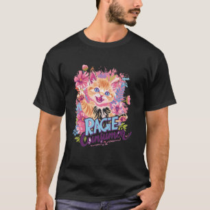 Cat Rage Consumes Me Humour Meme  2 T-Shirt