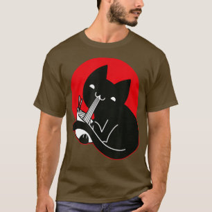 Cat Ramen Anime Noodles Kawaii Japanese Japan Sket T-Shirt