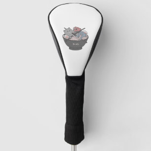 Cat Ramen Kawaii Golf Head Cover