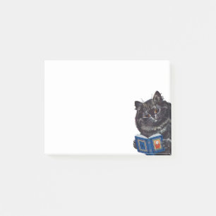 Cat Reading a Book, Louis Wain Post-it Notes