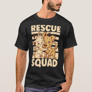 CAT RESCUE ANIMAL RIGHTS RESCUE CAT ADOPTION T-Shirt