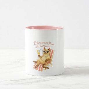 Cat  Retirement Gift for Women Cat Lover Mug