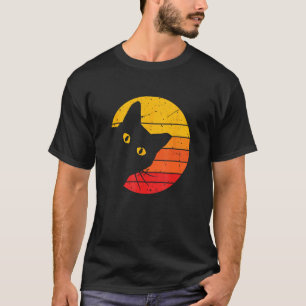 Cat Retro Funniest T-Shirt