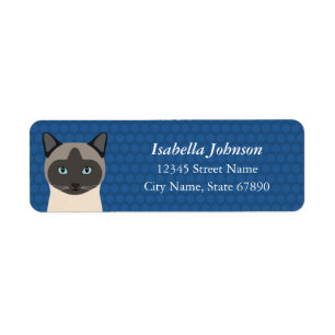 Cat Return Address Labels