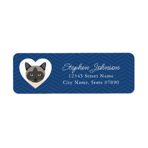 Cat Return Address Labels