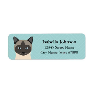 Cat Return Address Labels