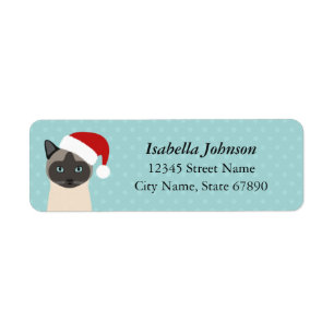 Cat Return Address Labels