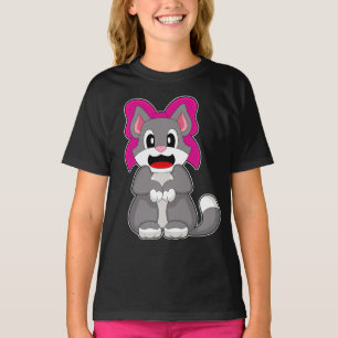 Cat Ribbon T-Shirt